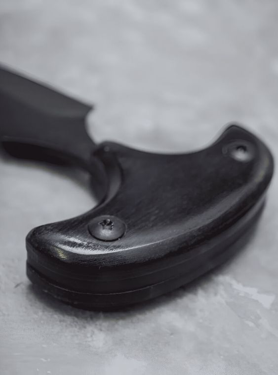 Тактический нож тычковый туристический Черный