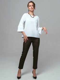 Блуза женская | Бл-349 3/4 шелк искусственный