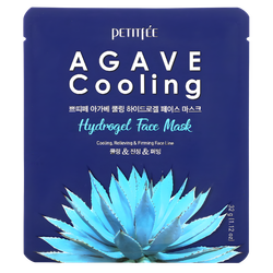 Petitfee Agave Cooling Hydrogel Face Mask Маска для лица гидрогелевая c агавой