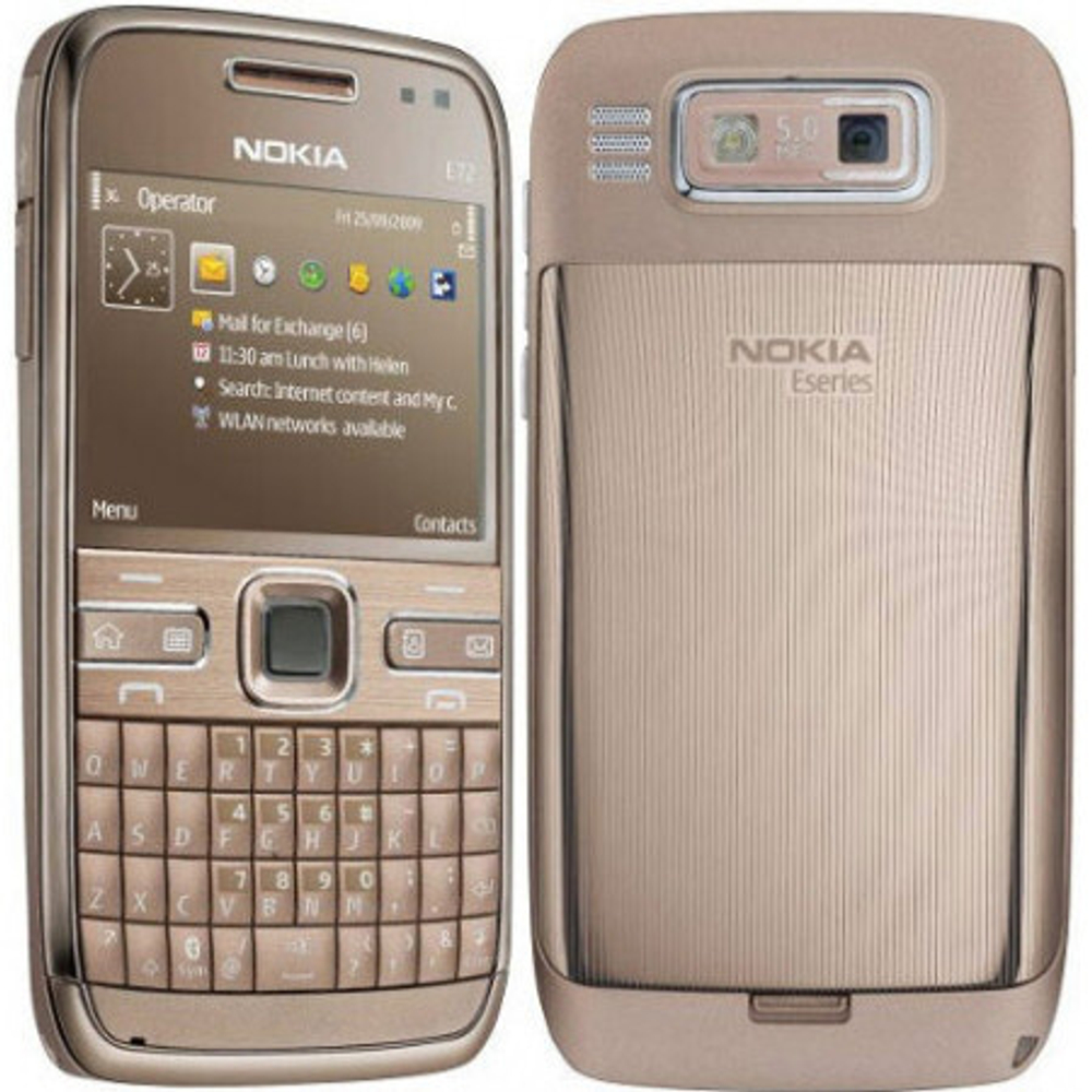 Мобильный телефон Nokia E72 Bronze
