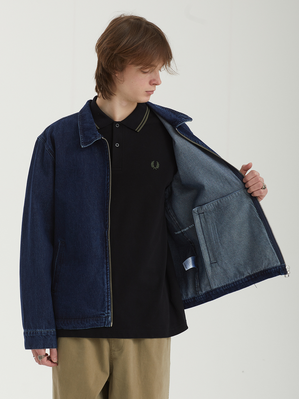 Мужская Куртка Denim Full Zip