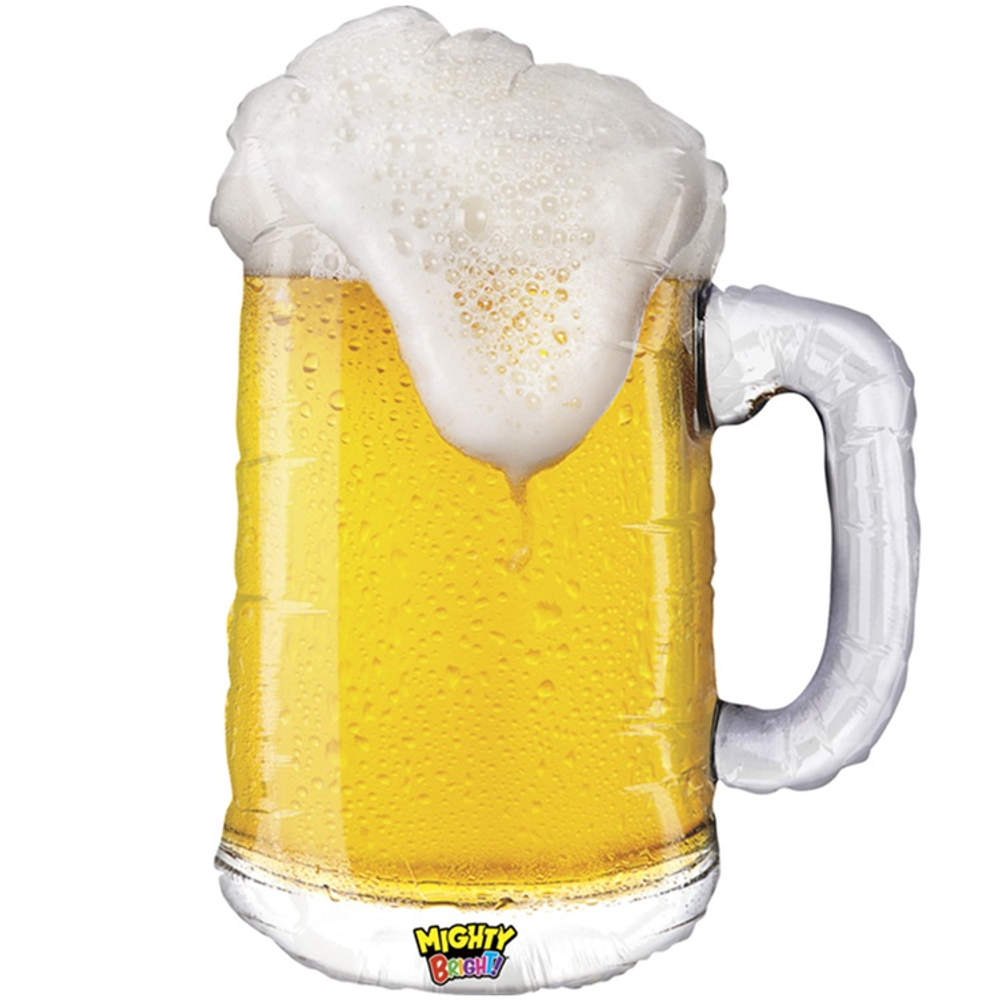 Шар Фольгированный Кружка пивная (Желтый)