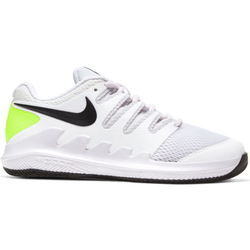 Детские теннисные кроссовки Nike JR Vapor X - white/black/volt