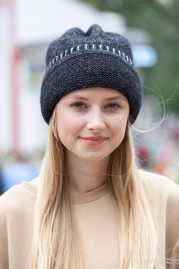 52bo9 Шапка кулирка с отворотом Катта (Олива/золото / 56-59 / Диадема / 30х30х6 / б/р / Оливковый / Трикотаж / 0.3)