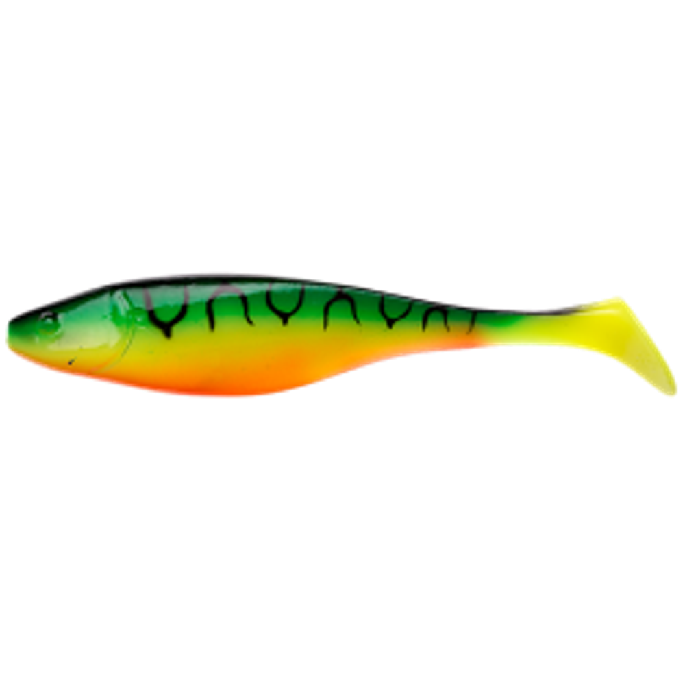 Мягкая приманка Narval Commander Shad 120мм  #006 4шт Mat Tiger