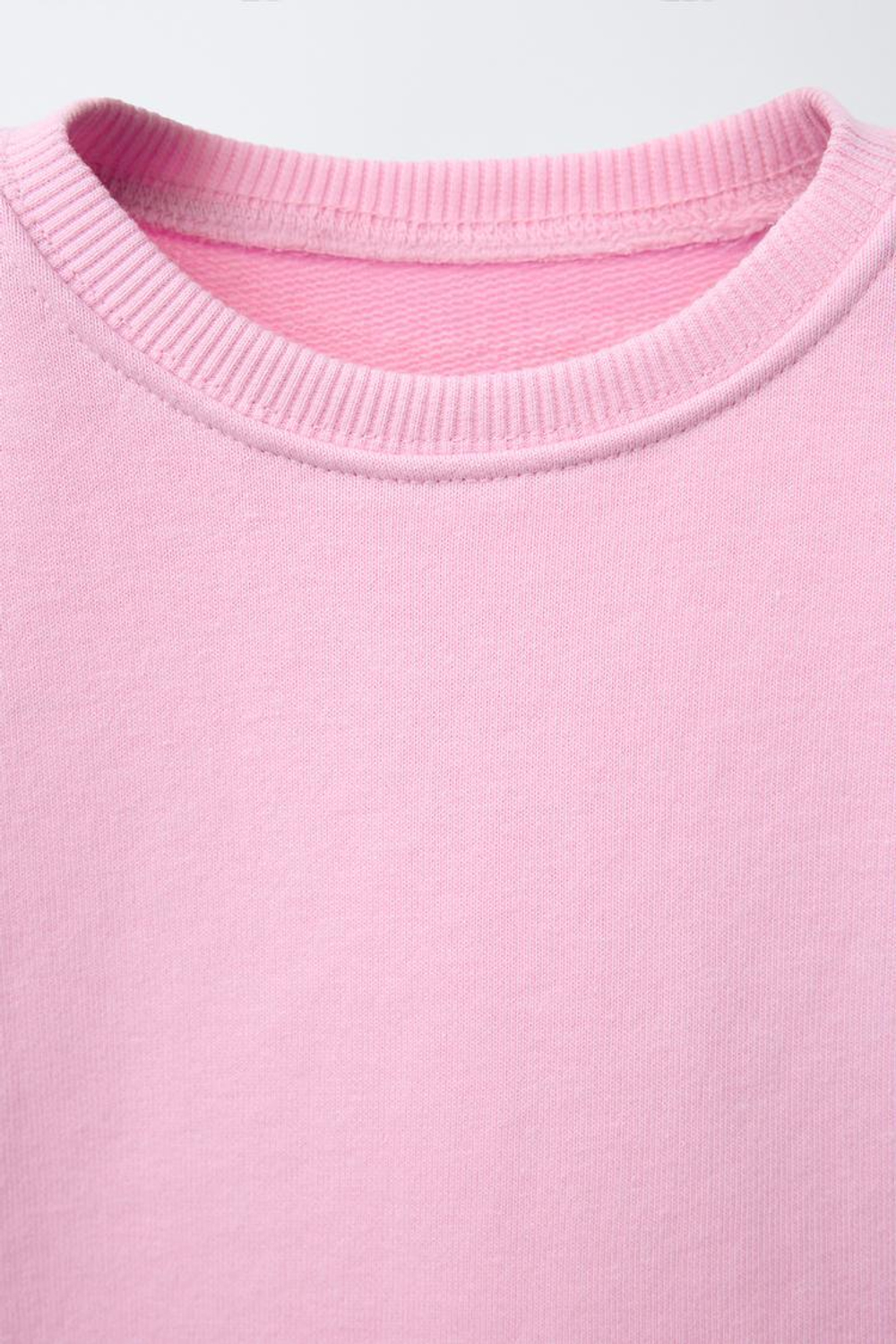 ZARA ОДНОТОННЫЙ КОМПЛЕКТ ИЗ ФУТБОЛКИ И ШОРТОВ-БЕРМУДОВ, ЦВЕТ РОЗОВОГО ДЕРЕВА