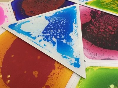 Декоративная плитка "Клякса" Живой пол Сота