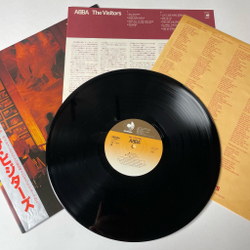 Винтажная виниловая пластинка LP ABBA АББА The Visitors (Japan 1981) (Obi) Two For The Price Of One