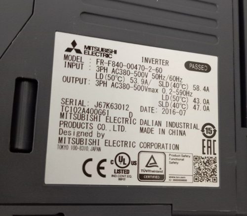 Mitsubishi FR-F840-00470-2-60 б/у