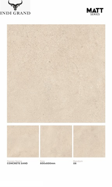 Керамогранит matt 60х60 concrete sand