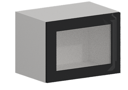 Кухня Модуль ШВГС 500 Вотан / Графит Глянец