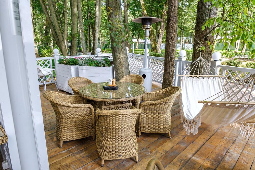 "Равенна" плетеное кресло из искусственного ротанга, цвет соломенный