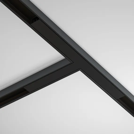 Т- образный коннектор накладной Basity, черный Technical tra172ct-11b