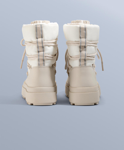 OYSHO Комбинированные ботинки на шнуровке, норка