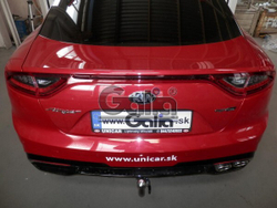 Фаркоп оцинкованный Galia K045A для Kia Stinger 2017-(паспорт и сертификат в комплекте)(без электрики)