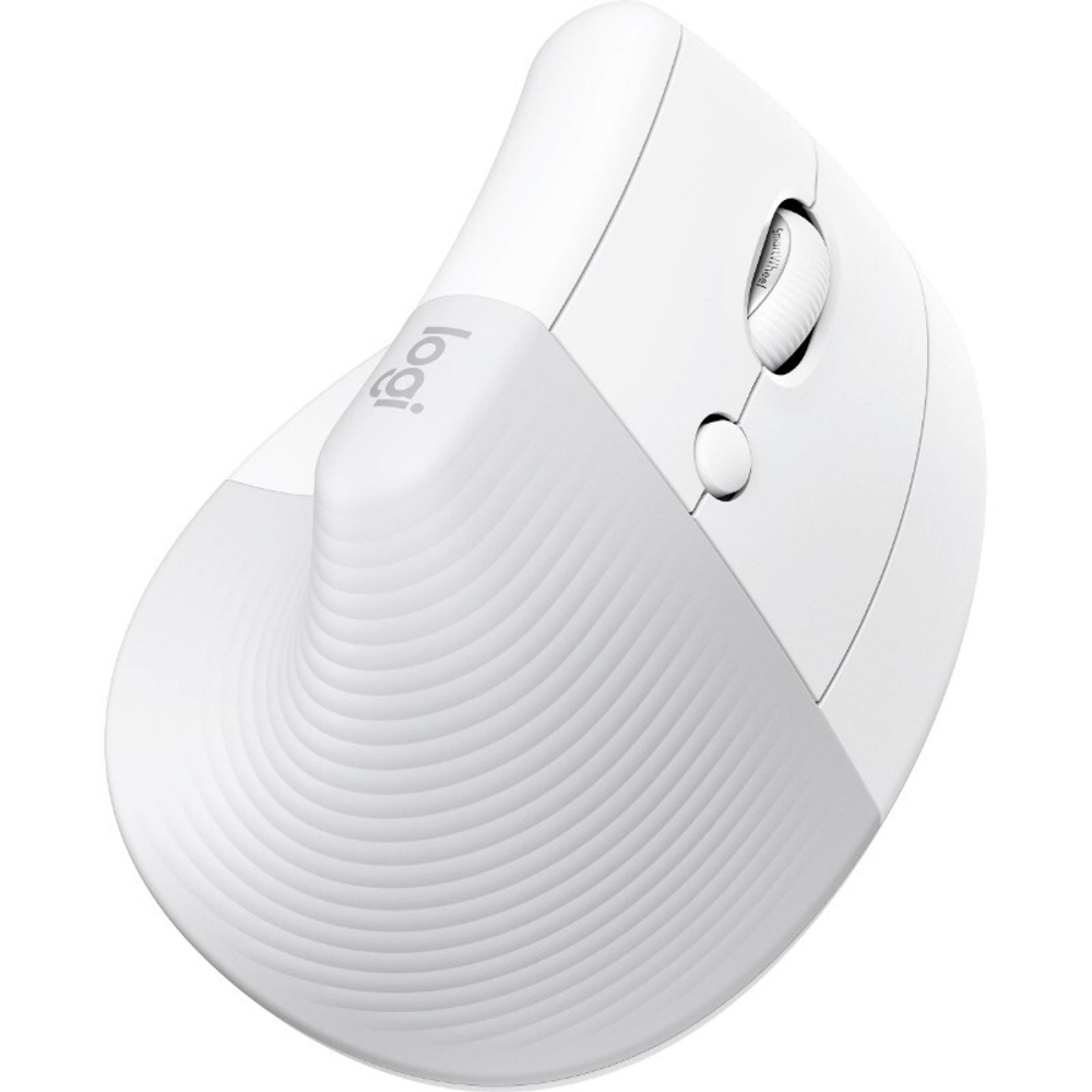 Мышь Logitech Lift Vertical Ergonomic, Wireless 2.4 GHz, Bluetooth, Off-white