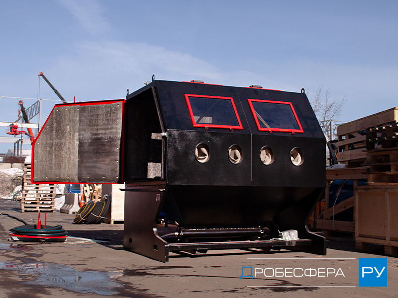 Пескоструйная камера PST КСО 200 Н-ФВР-М (4кВт) со столом