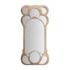 Зеркало Riley, цвет золото 89x190