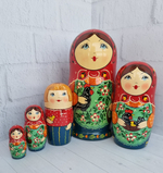 Матрешка "с курочкой" традиция 5мест