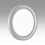 7681/EL COLOR SN 164 Светильник пластик/сер под дер LED 70Вт 3000-6000K D480 IP43 пульт ДУ MAVI WOOD