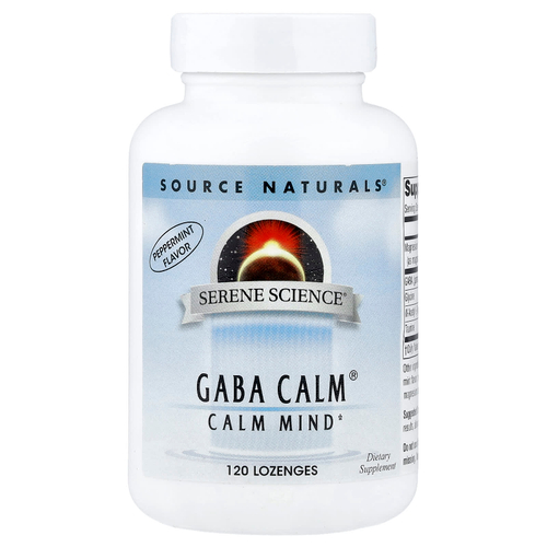 Source Naturals, Serene Science®, GABA Calm®, перечная мята, 120 пастилок