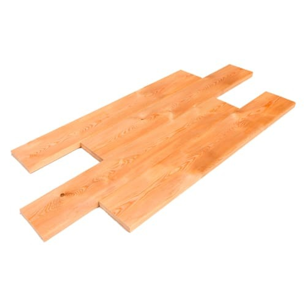 Планкен прямой из лиственницы 20x90x1500 мм сорт В фото 2