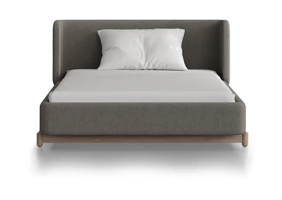 Кровать Basic спальное место 120*200 см (капучино, твид)