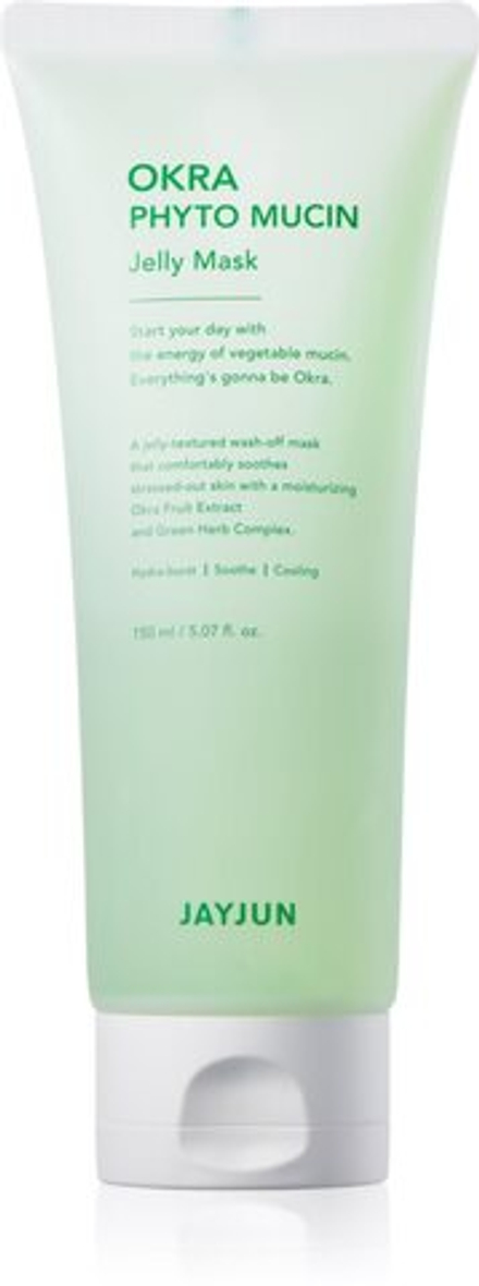 Jayjun Okra Phyto Mucin - успокаивающая гелевая маска с питательными свойствами /   150  ml  / GTIN 8809495897193