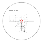 Оптический прицел Vector Optics Taurus 1-6x24 SFP, сетка VTC-CMIL, 30мм, азотозаполненный, с подсветкой (SCOC-42P)