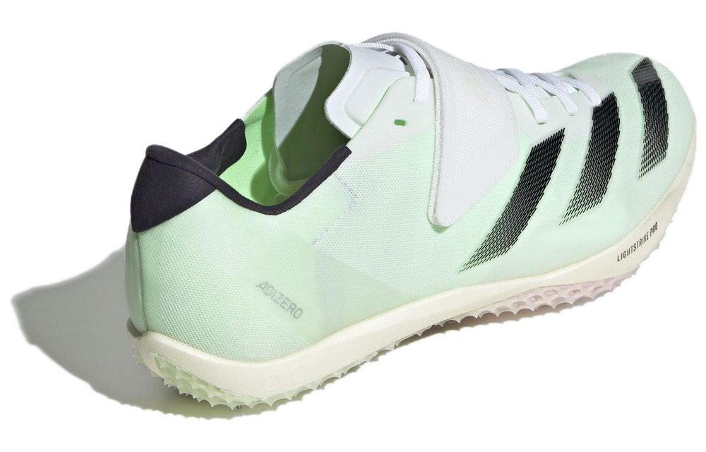 Adizero High Jump Adidas "White Green Spark"