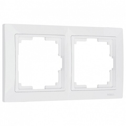 Рамка на 2 поста Werkel Snabb basic (белый) W0022001