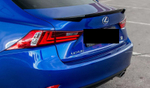 Спойлер крышки багажника Lexus IS (черный глянец)