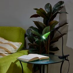 ULM-D501 4W-4000K GREEN Светильник настольный светодиодный прищепка. Механический выключатель. Зеленый. TM Uniel