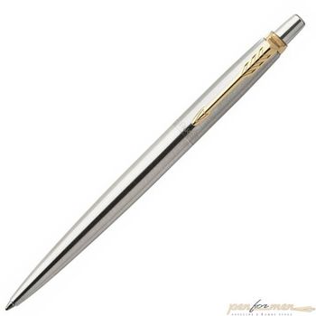 Гелевая ручка Parker Jotter Core K694 St Steel GT 0.7мм Mblack (2020647)