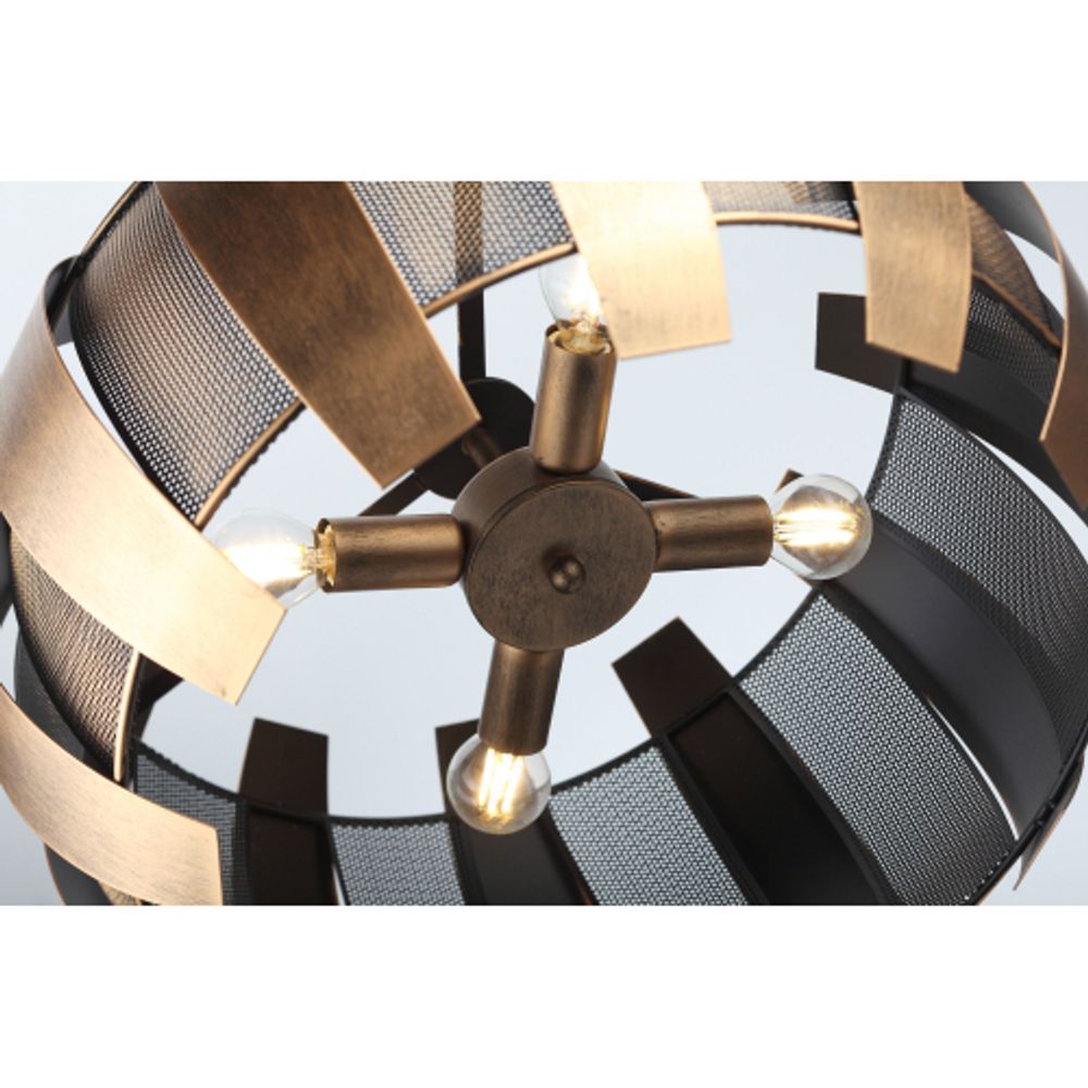 Люстра Rivoli Diverto 4035-204 4 х Е14 40 Вт дизайн