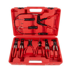 WDK-214690 Набор съемников для работы с хомутами, 9 предметов