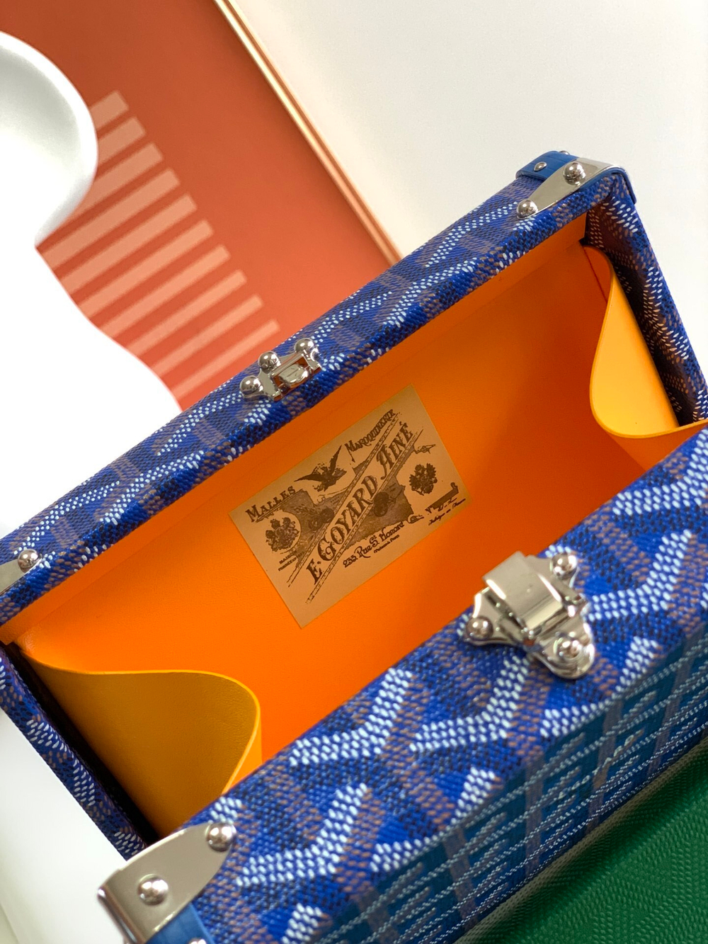 Goyard Minaudiere Trunk Bag