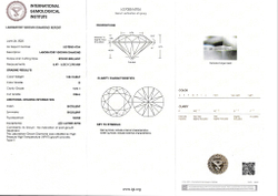 Лабораторно-выращенный бриллиант Кр-57 6.49-6.55 мм D/VVS1 1.04 ct