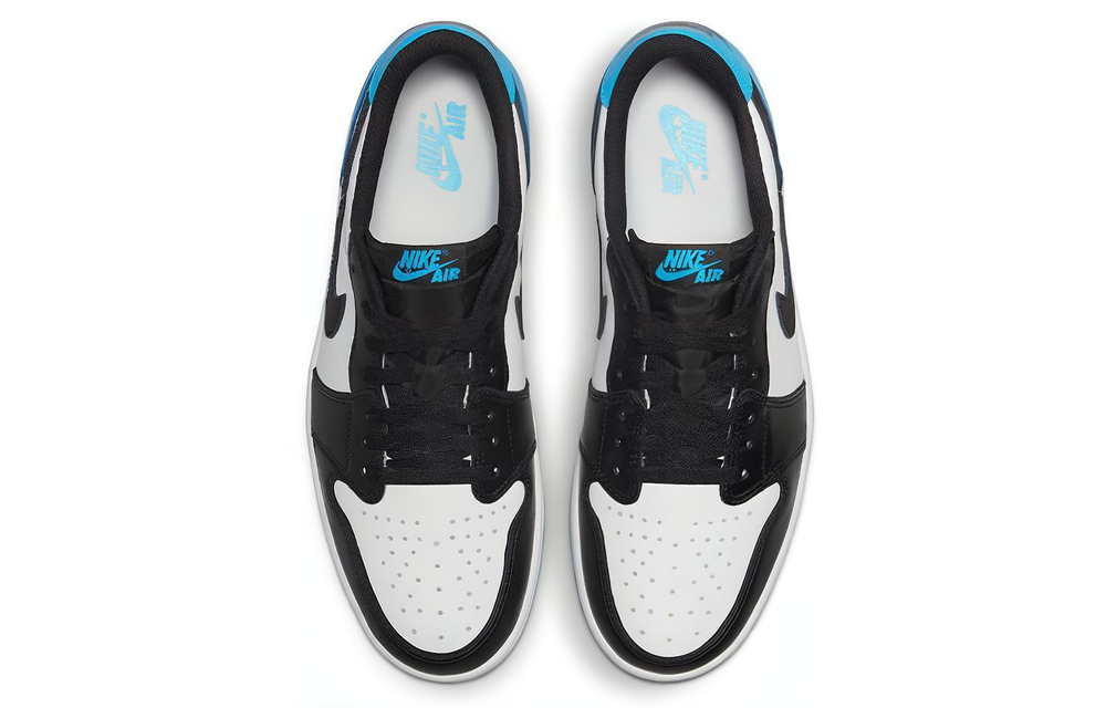 Кроссовки Jordan Air Jordan 1 Low 'Black And Dark Powder Blue'