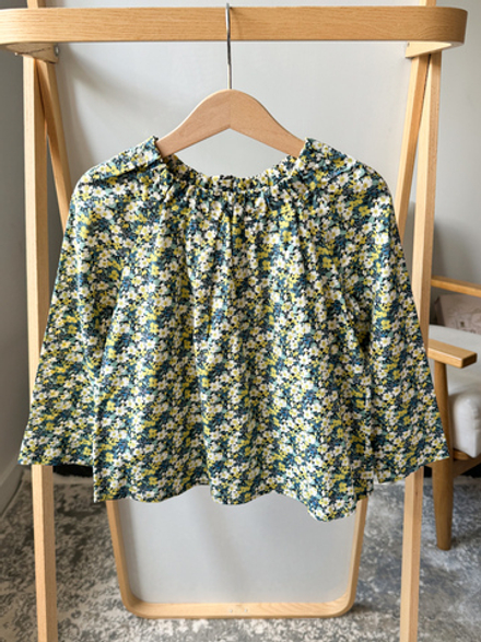 Хлопковая блузка Bonpoint, 104