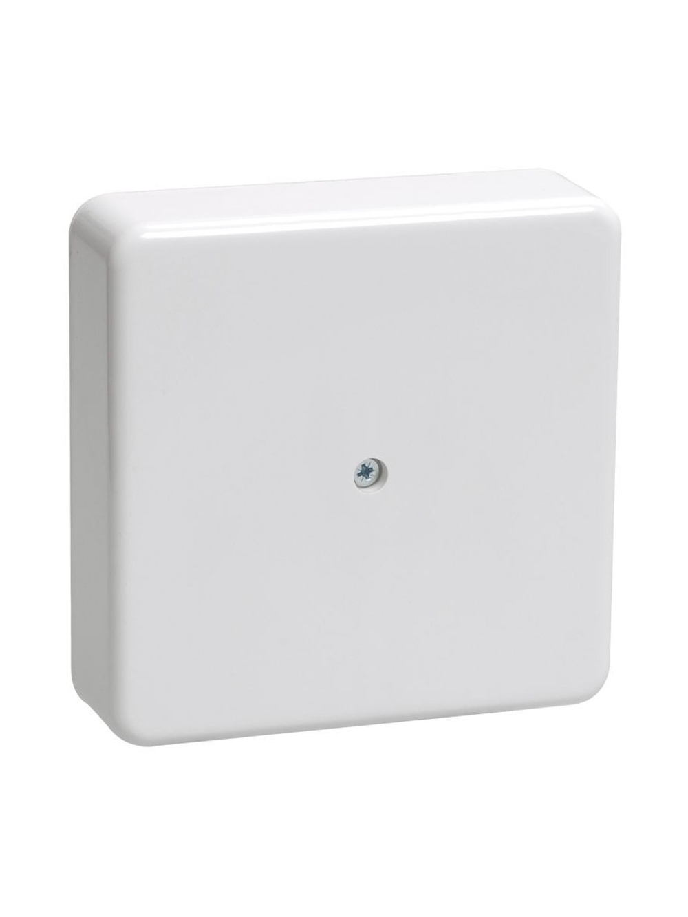 Коробка распаячная ОП 75х75х20 IP40 КМ41212-01 (6 клем. 6кв.мм) бел. IEK UKO10-075-075-020-K01