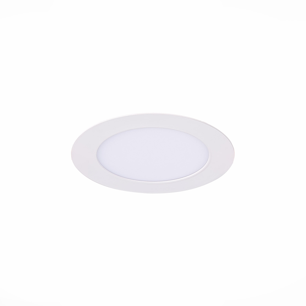 ST210.548.06 Св-к встр. Белый LED 1*6W 4000K 480Lm Ra80 110° IP20 D90xH30 220-240V Встраиваемые светильники