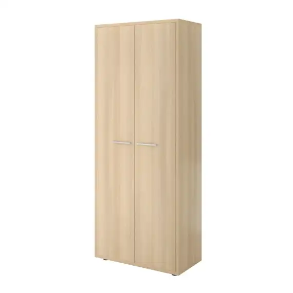 Шкаф высокий закрытый 2 двери Дублин Д40 800х400х1980