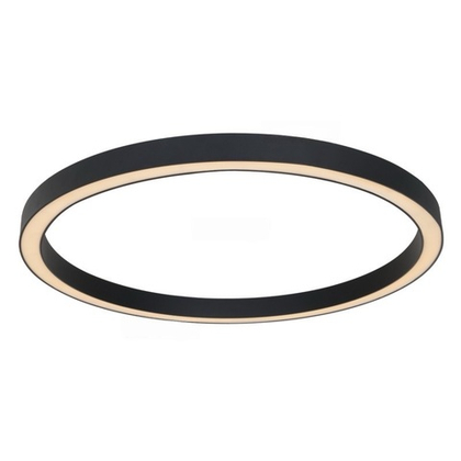 Светильник LED кольцевой Ring 100W D1200мм*35 3000К черный накладной IP40