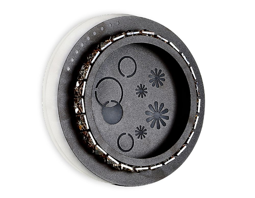 Ambrella Настенный светодиодный светильник с хрусталем Ice FA273