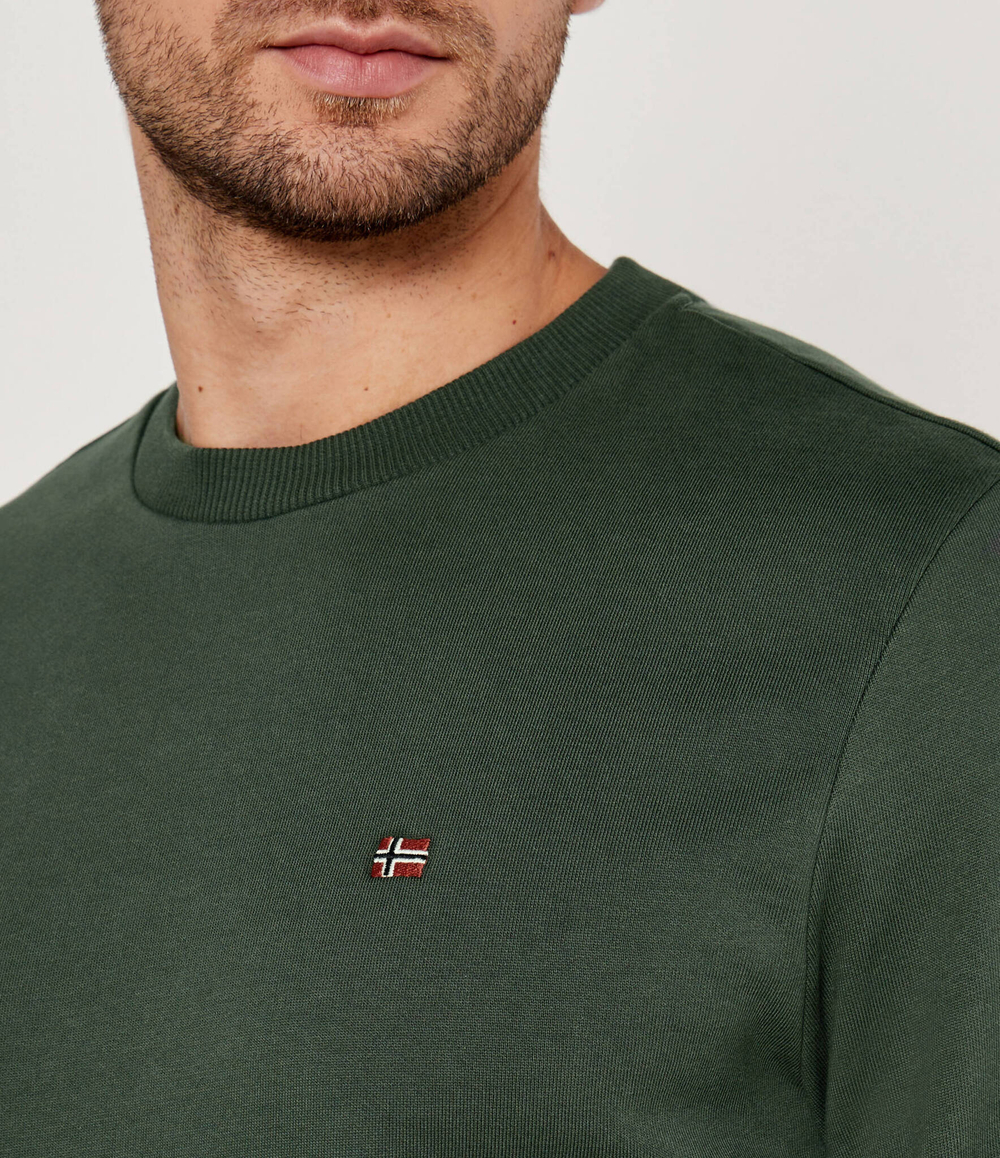 Худи Balis Crew 1 Napapijri - зеленый(NP0A4FQW)