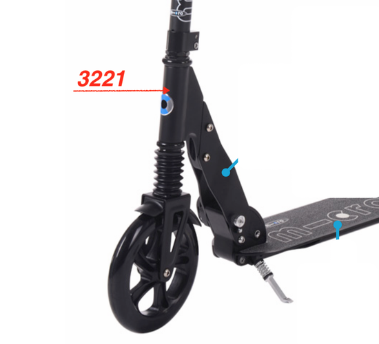 Рулевая колонка SUSPENSION черный