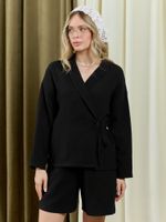 Блузка женская Асель-1 Виотекс ЧЁРНЫЙ