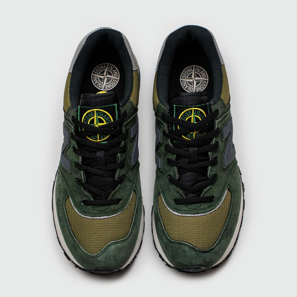 Кроссовки New Balance 574 Legacy x Stone Island Green