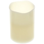 Сувенир с подсветкой «Свеча восковая - Звездная» 7,5*10 см - облита воском (работает от батареек 3 ААА)